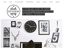 Tablet Screenshot of cityview-event.com